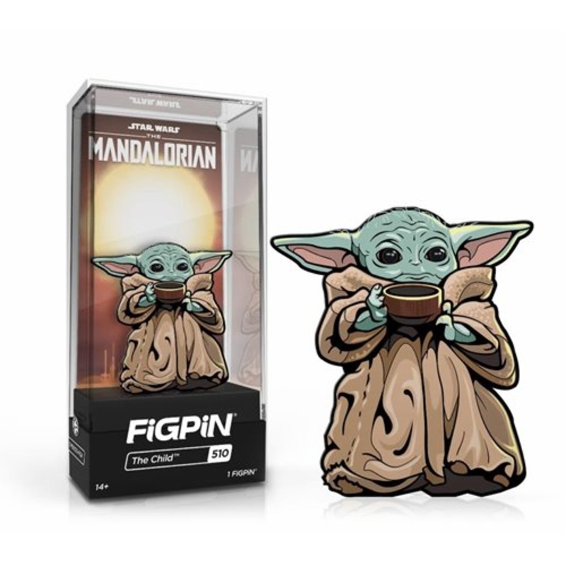 Star Wars The Mandalorian: FiGPiN Enamel Pin The Child With Soup [510]
