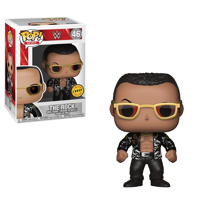 WWE Pop! Vinyl Figure The Rock Old School (Chase) [46]