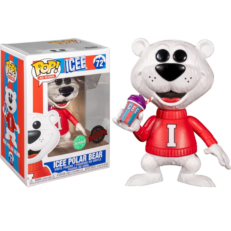 Ad Icons Pop! Vinyl Figure Icee Polar Bear Scented w/Purple Grape Icee [72]
