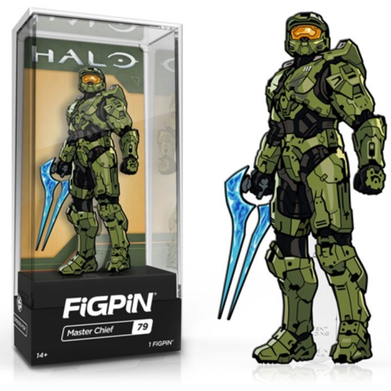 Halo: FiGPiN Enamel Pin Master Chief with Energy Sword [79]