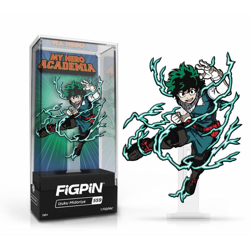 My Hero Academia: FiGPiN Enamel Pin Izuku Midoriya (Action Pose) [559]