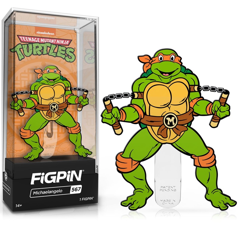 Teenage Mutant Ninja Turtles: FiGPiN Enamel Pin Michaelangelo [567]