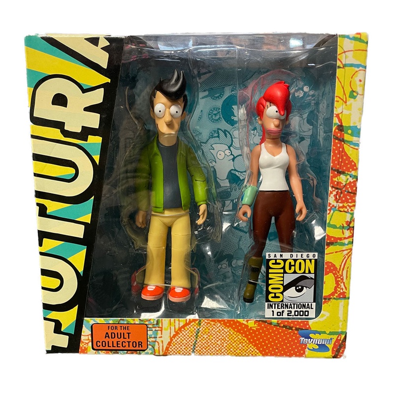 Toynami Futurama Alternate Universe Fry & Leela (2009 SDCC Exclusive)