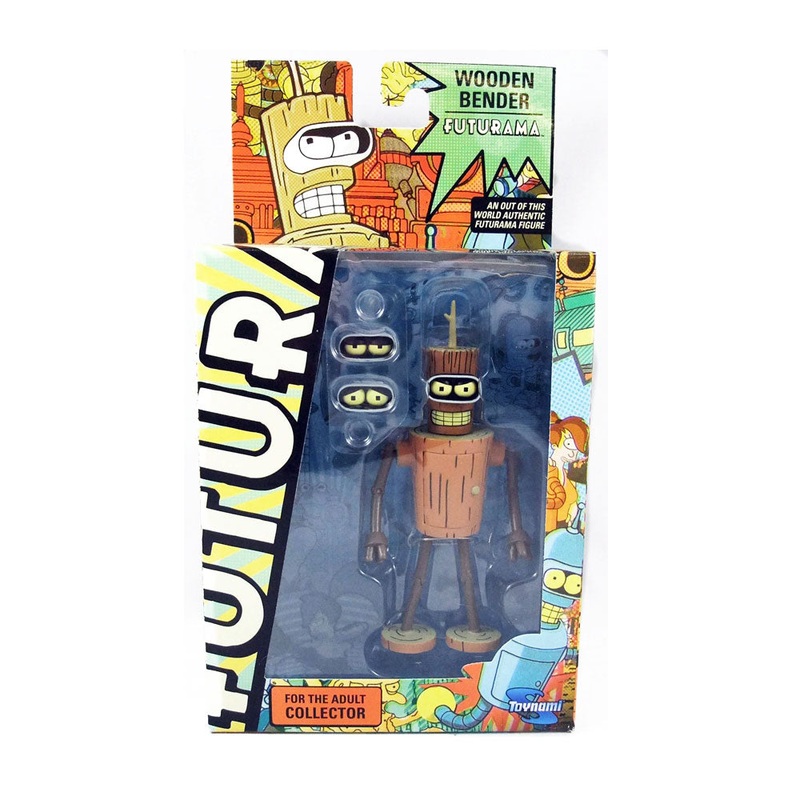 Toynami Futurama Wooden Bender Action Figure