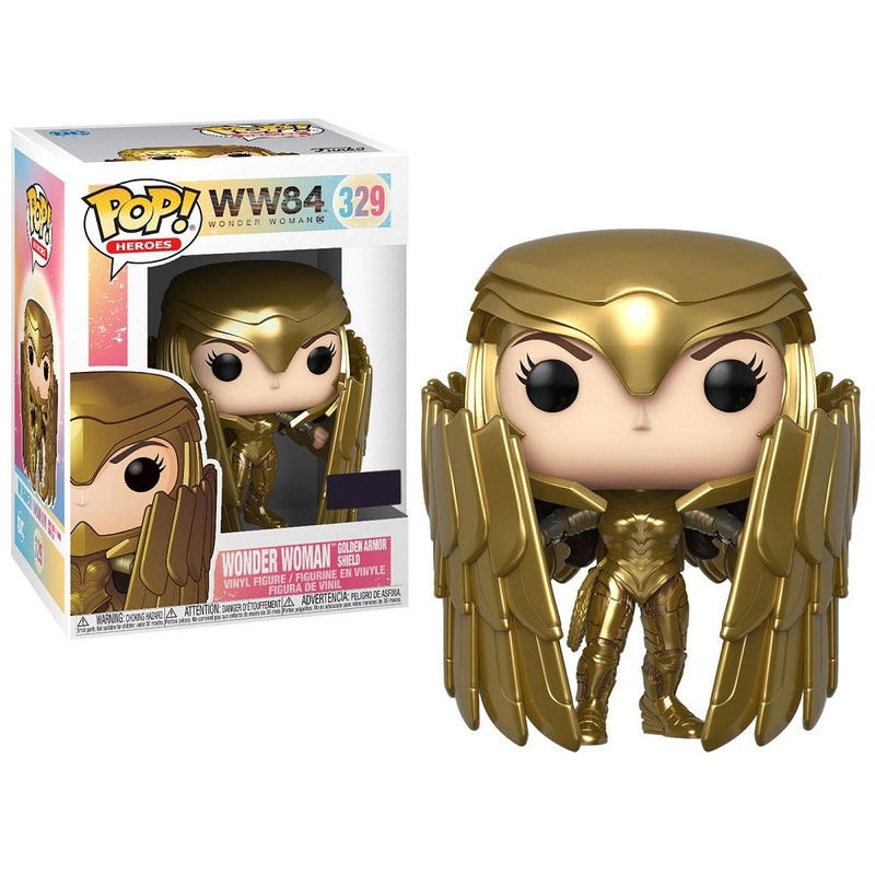 Wonder Woman 1984 Pop! Vinyl Figure Wonder Woman Golden Armor Shield [Special Edition] [329]