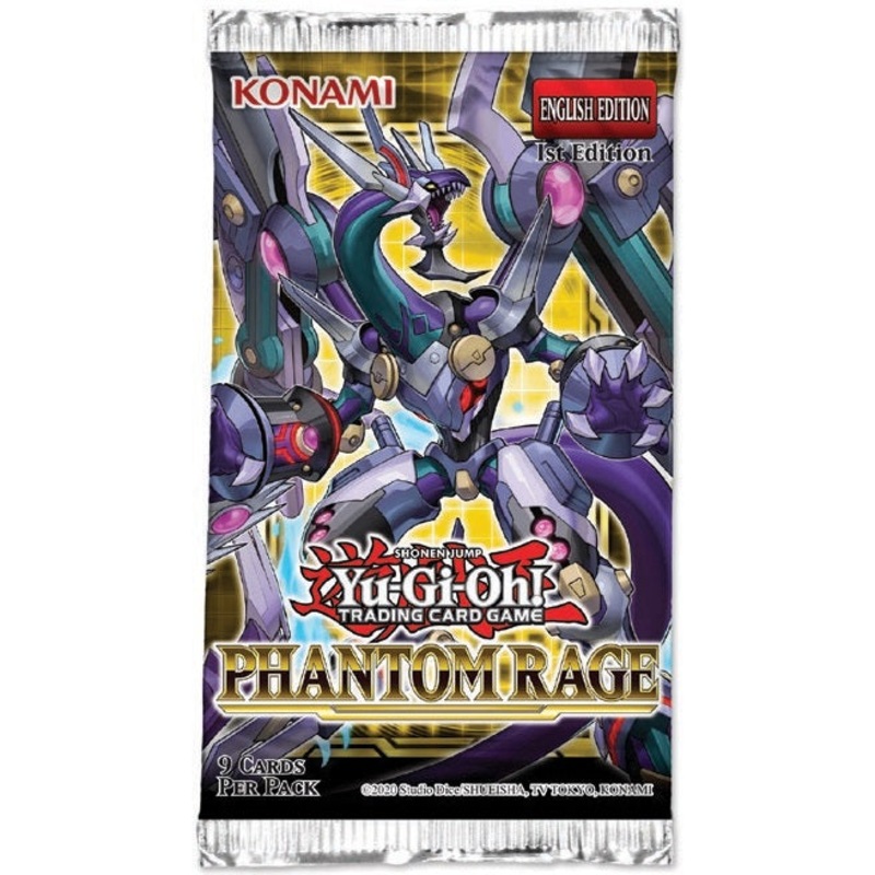 Yu-Gi-Oh! Trading Card Game Phantom Rage Booster Pack