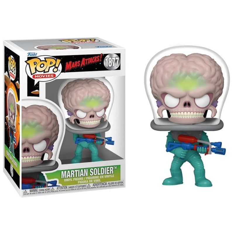 Mars Attacks Pop! Vinyl Figure Martian Soldier with Atomic Ray Gun [1877]