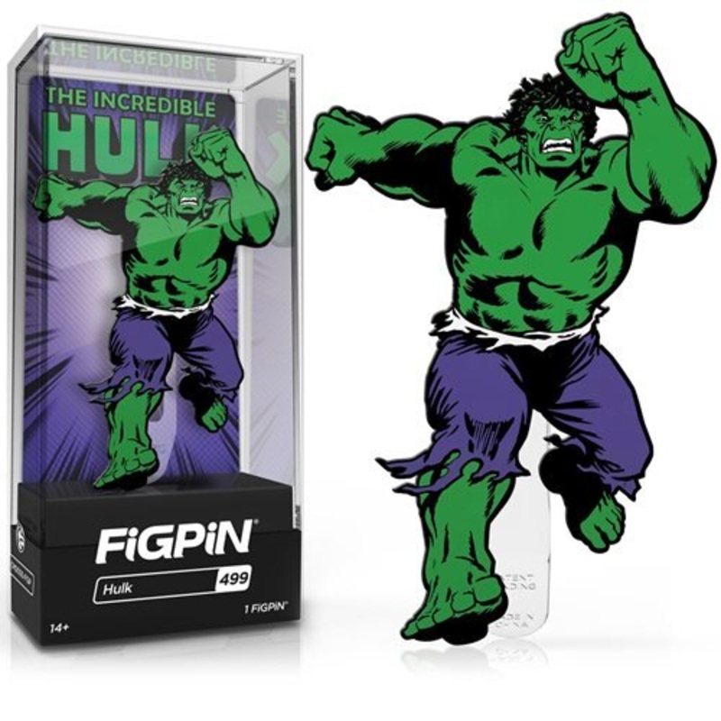 Marvel Classics: FiGPiN Enamel Pin Hulk [499]