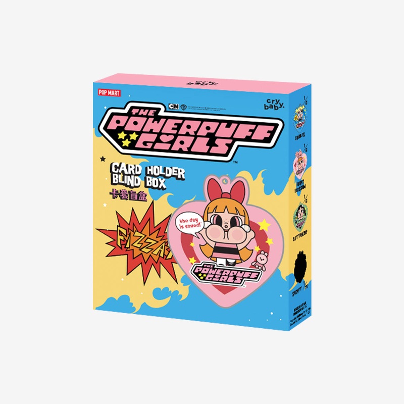 POP MART CRYBABY Powerpuff Girls Series-Card Holder [1 Blind Box]