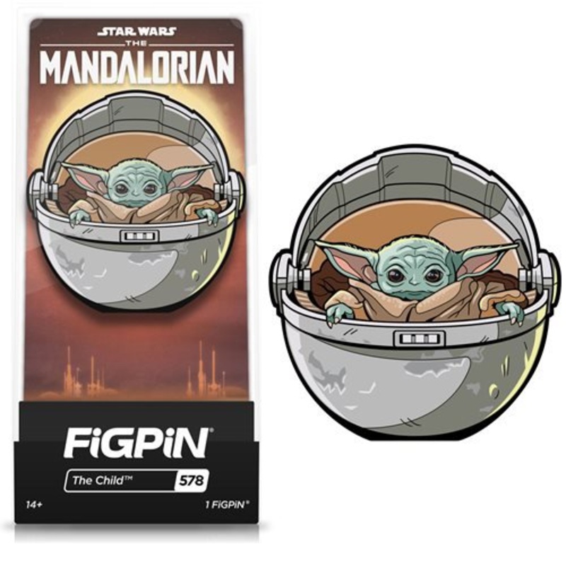 Star Wars The Mandalorian: FiGPiN Enamel Pin The Child in Pod [578]
