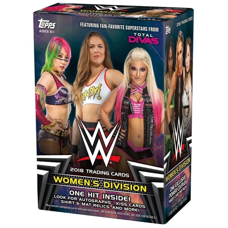 2018 Topps WWE Women’s Division Trading Card Blaster Box