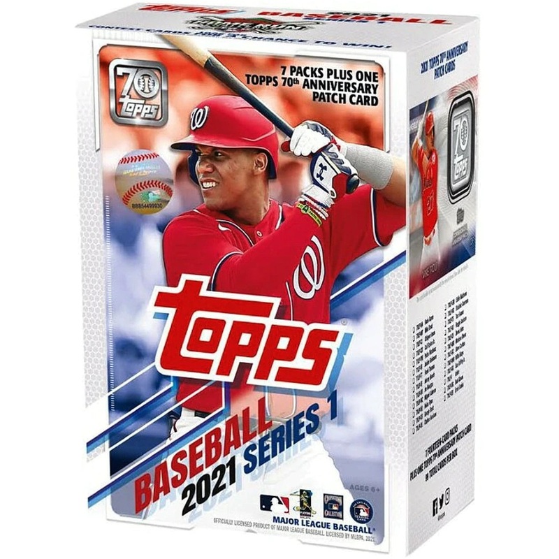 2021 Topps MLB Baseball Series 1 Target Exclusive Blaster Box