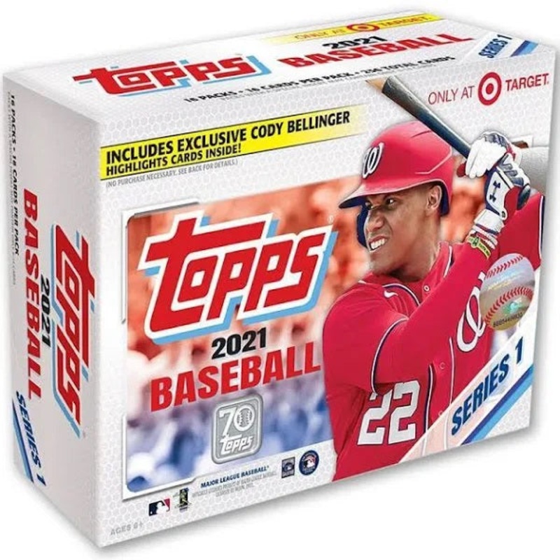 2021 Topps MLB Baseball Series 1 Target Exclusive Giant Box