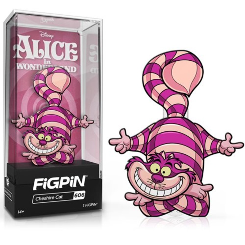 Disney Alice in Wonderland: FiGPiN Enamel Pin Cheshire Cat [606]