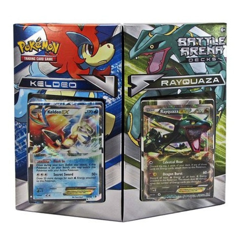 Pokemon Trading Card Game Battle Arena Decks Keldeo vs. Rayquaza