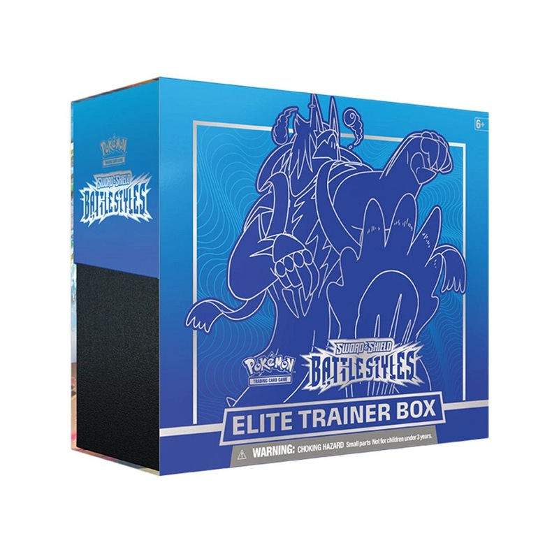 Pokemon Trading Card Game Sword & Shield Battle Styles Elite Trainer Box (Blue)