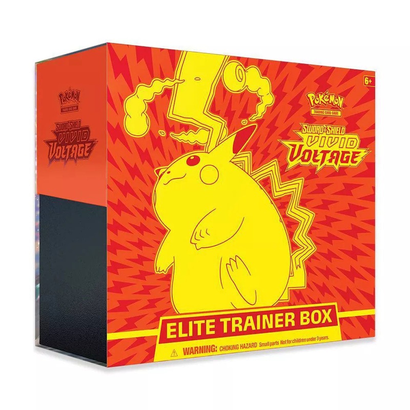Pokemon Trading Card Game Sword & Shield Vivid Voltage Elite Trainer Box