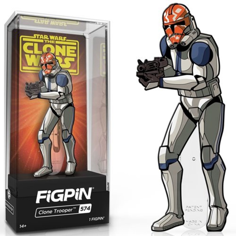 Star Wars The Clone Wars: FiGPiN Enamel Pin Clone Trooper [574]