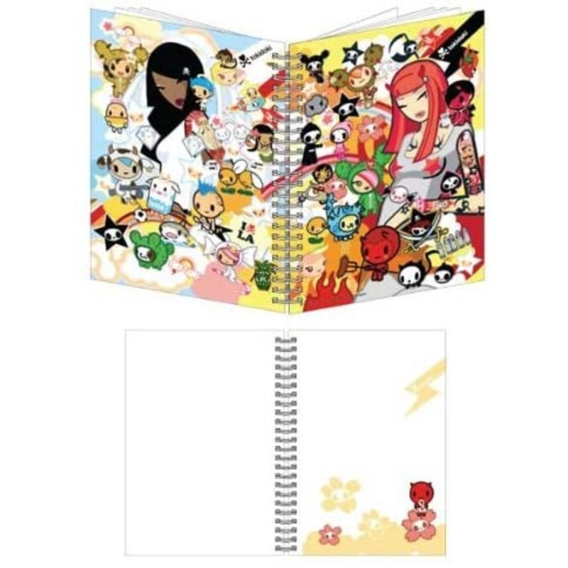 Tokidoki Heaven vs. Hell Small A6 Spiral Bound Notebook