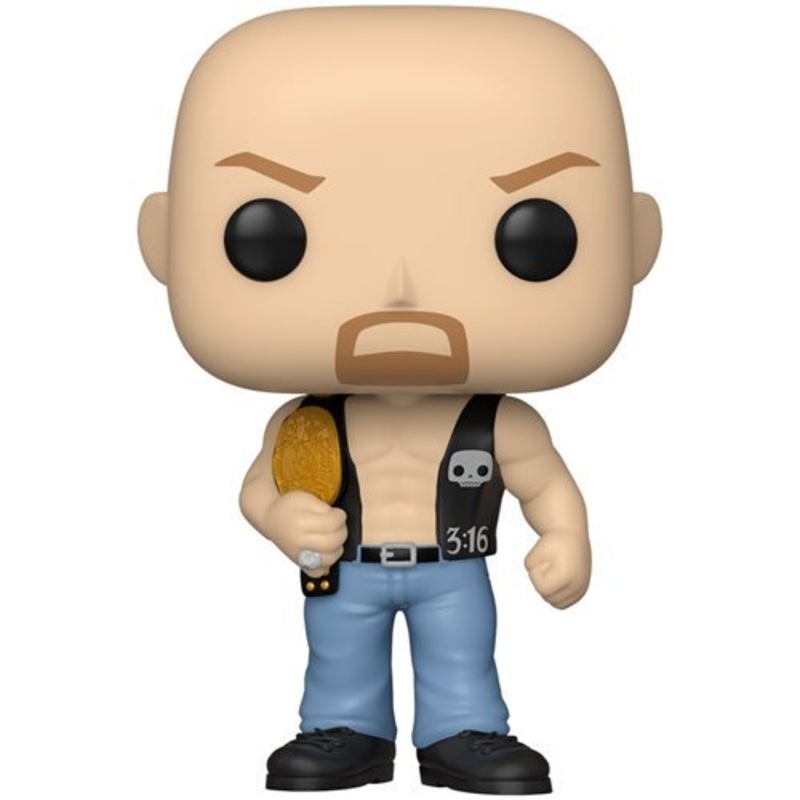 WWE Pop! Vinyl Figure Stone Cold Steve Austin with Belt [84]