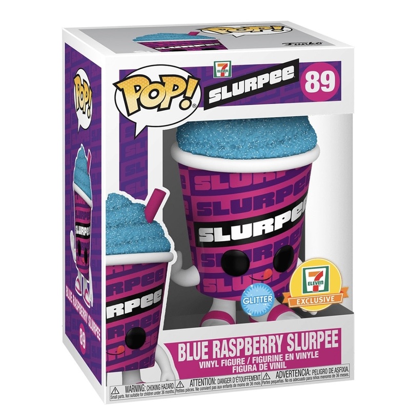 Ad Icons Pop! Vinyl Figure 7-11 Blue Raspberry Slurpee (Glitter) [89]