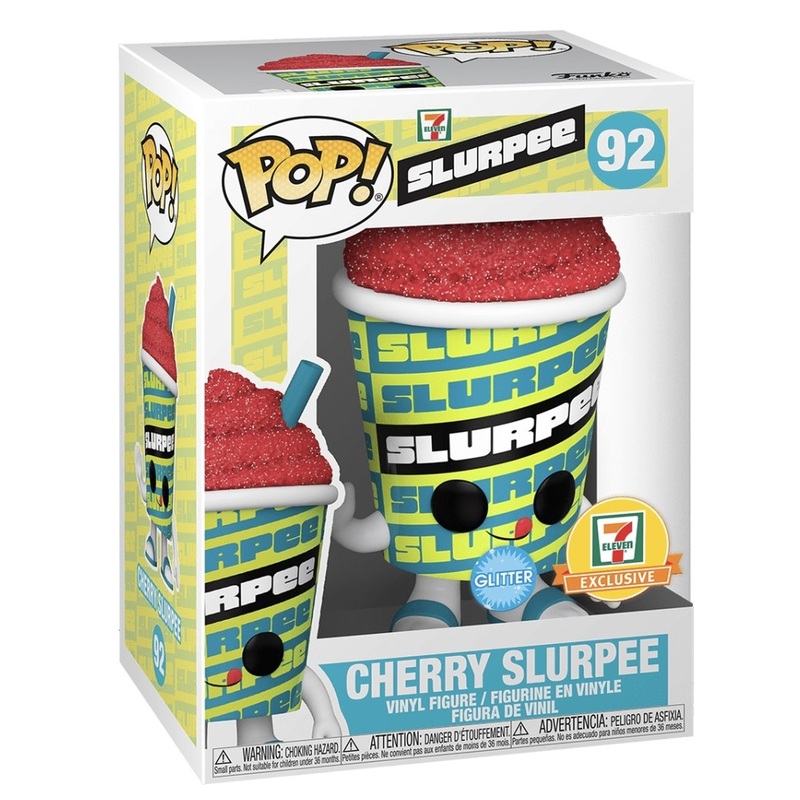 Ad Icons Pop! Vinyl Figure 7-11 Cherry Slurpee (Glitter) [92]