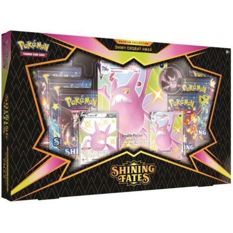 Pokemon TCG Shining Fates Premium Collection Shiny Crobat VMax Box