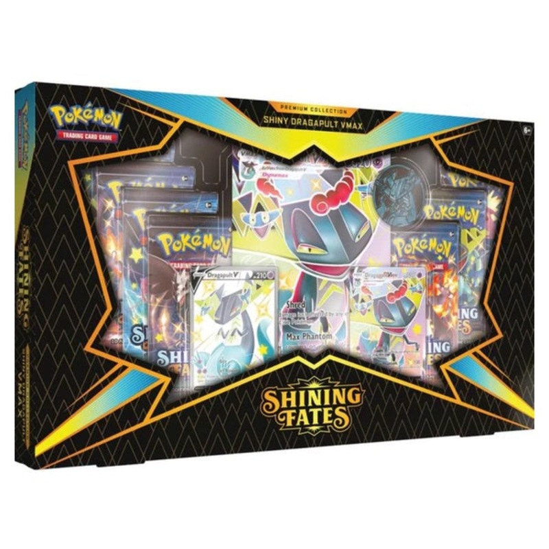 Pokemon TCG Shining Fates Premium Collection Shiny Dragapult VMax Box