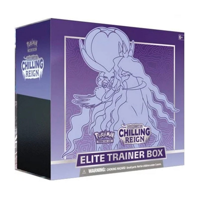 Pokemon TCG Sword & Shield Chilling Reign (Shadow Rider Calyrex) Elite Trainer Box