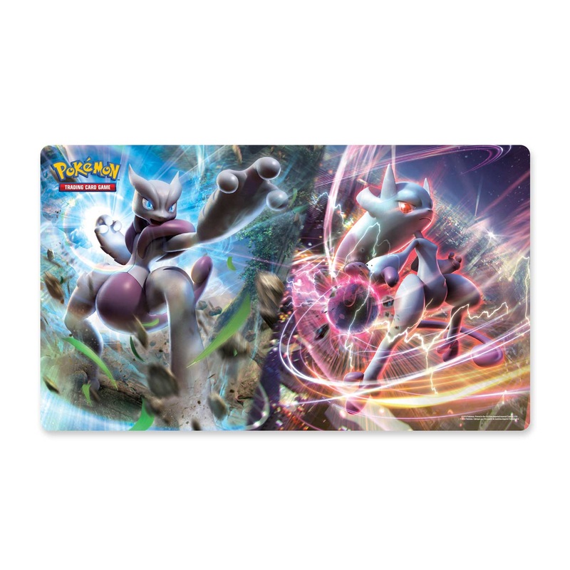 Pokemon Trading Card Game Mega Mewtwo X & Mega Mewtwo Y Playmat