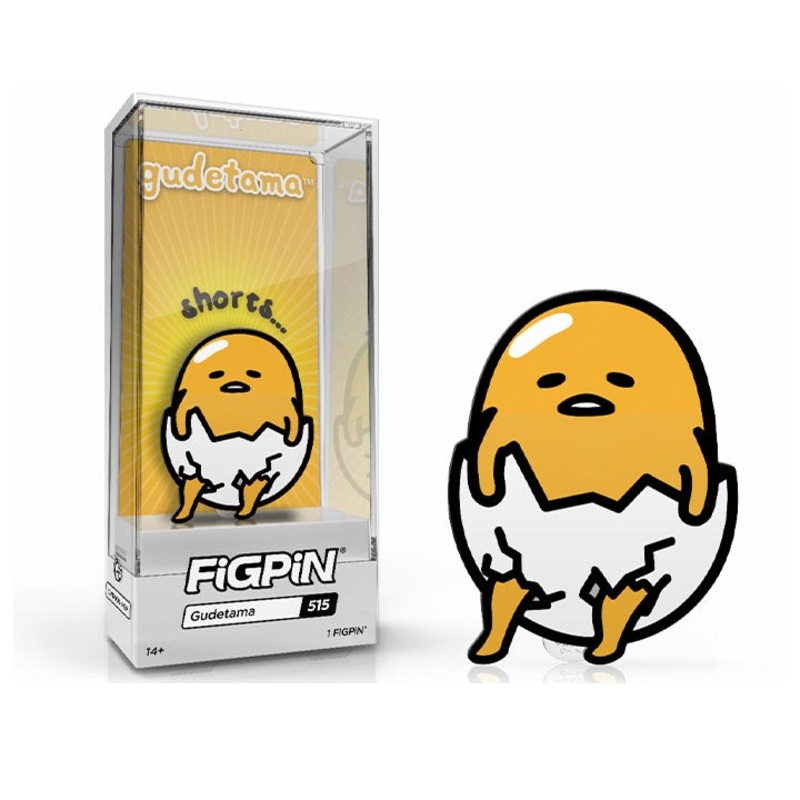 Sanrio: FiGPiN Enamel Pin Gudetama (Shorts) [515]