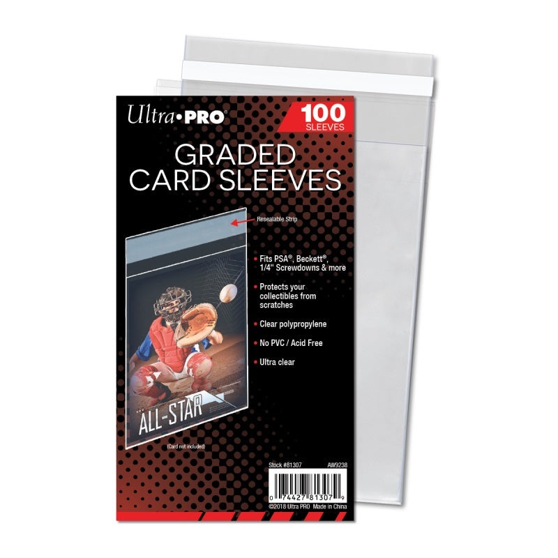 Ultra Pro Graded Card Sleeves (100 Pieces)