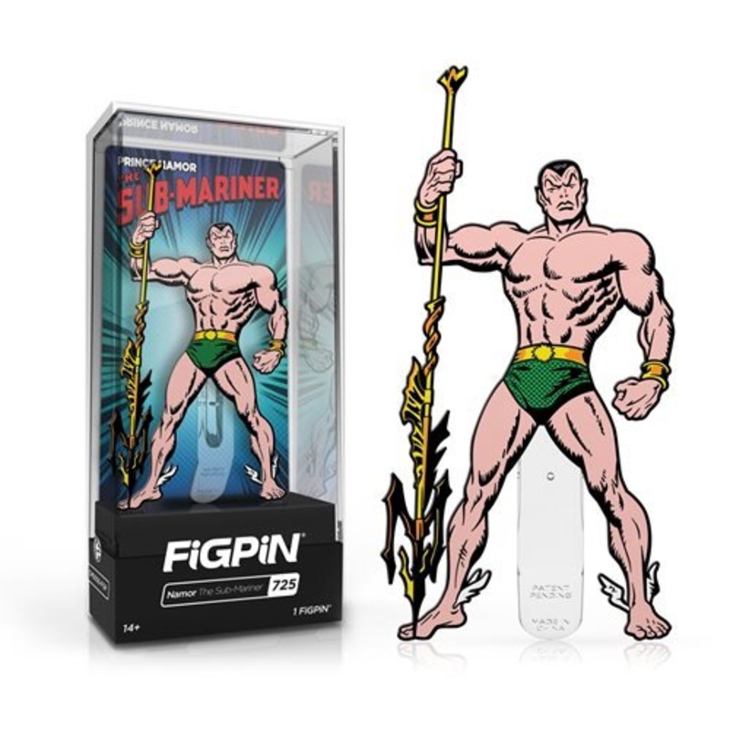 Marvel Classics: FiGPiN Enamel Pin Prince Namor The Sub-Mariner [725]