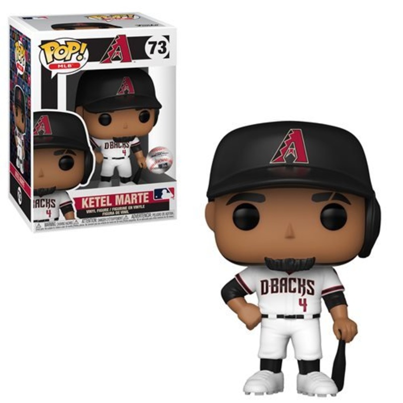 MLB Pop! Vinyl Figure Ketel Marte Home Uniform [Arizona Diamondbacks] [73]