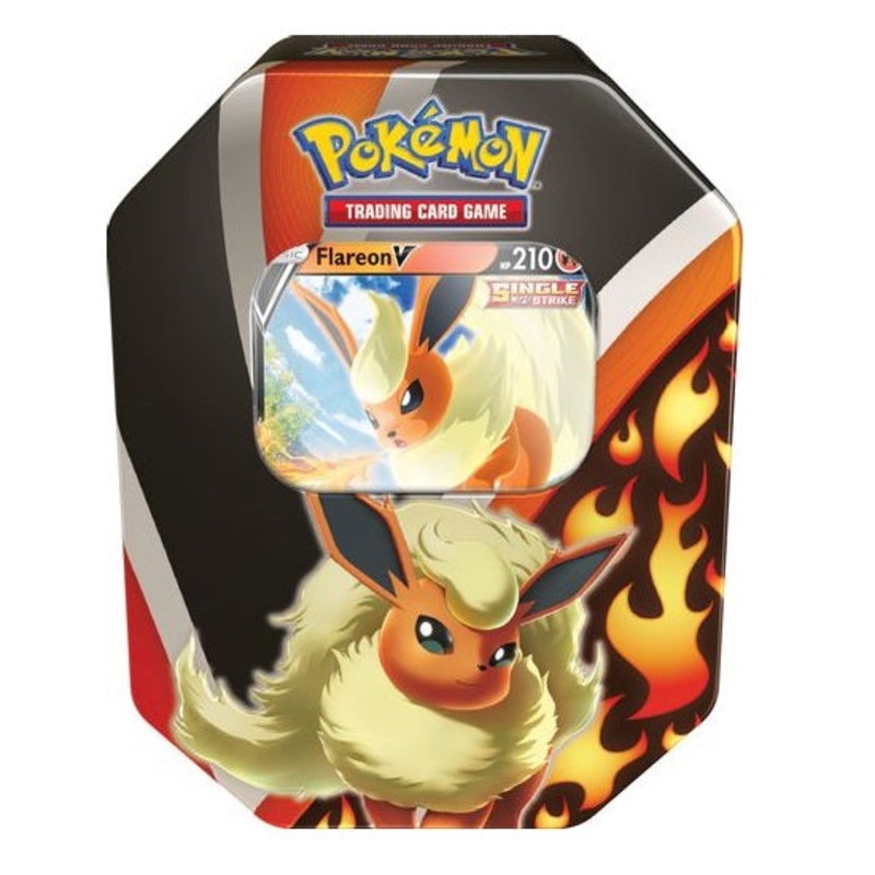 Pokemon TCG 2021 Eevee Evolutions Tin [Flareon V]