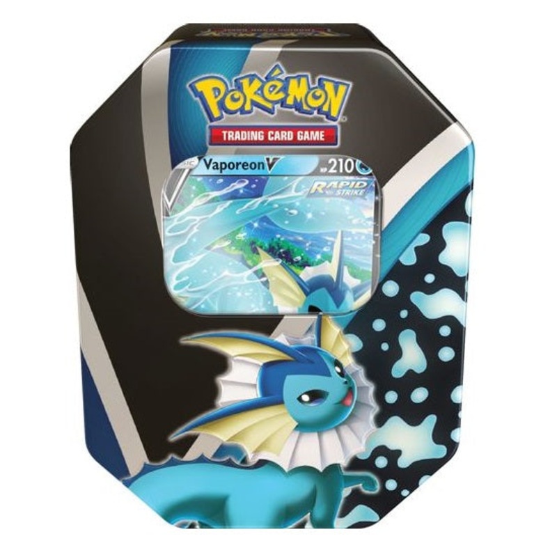 Pokemon TCG 2021 Eevee Evolutions Tin [Vaporeon V]