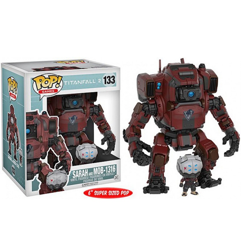 Titanfall Pop! Vinyl Figure Sarah and MOB-1316 6″ [133]
