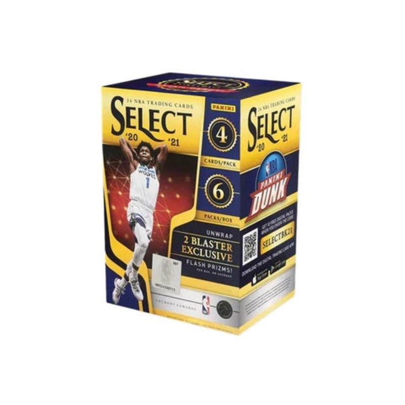 2020-21 Panini Select Basketball Blaster Box (Flash Prizms)