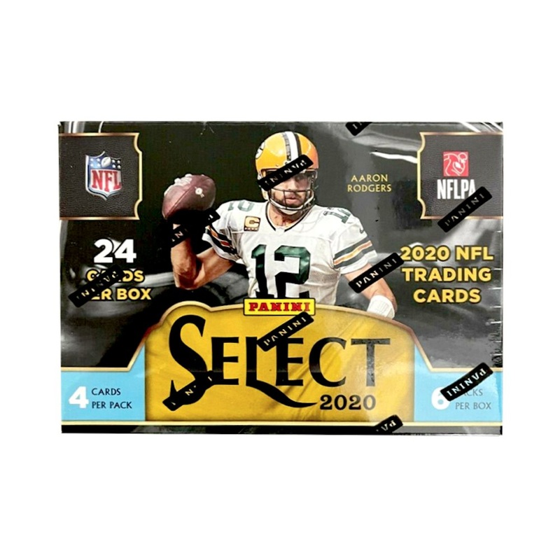 2020 Panini Select Football Mega Box (Purple Prizm Die-Cuts)