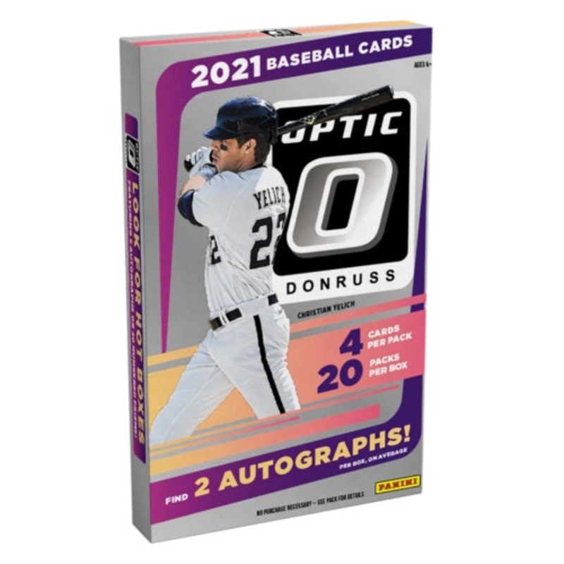 2021 Panini Donruss Optic Baseball Hobby Box