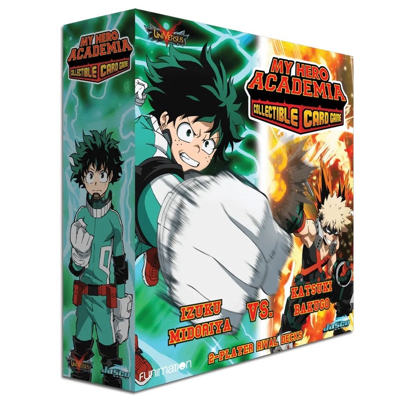 My Hero Academia Collectible Card Game 2-Player Rival Decks Box