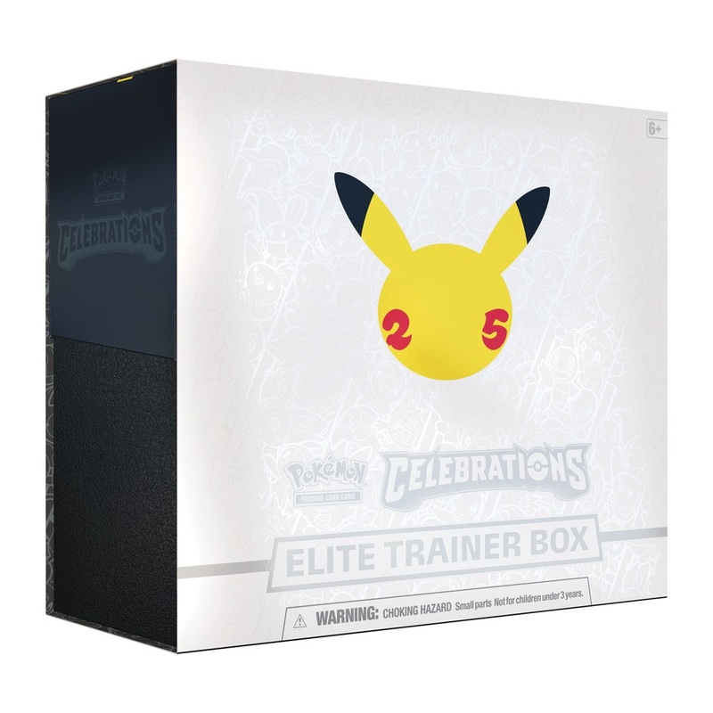 Pokemon TCG Celebrations Elite Trainer Box