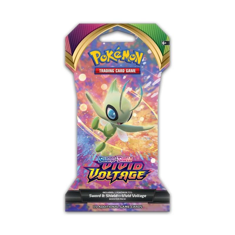 Pokemon Trading Card Game Sword & Shield Vivid Voltage Sleeved Booster Pack