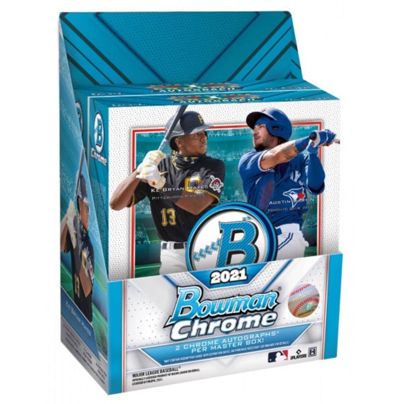 Topps 2021 Bowman Chrome Baseball Hobby Box
