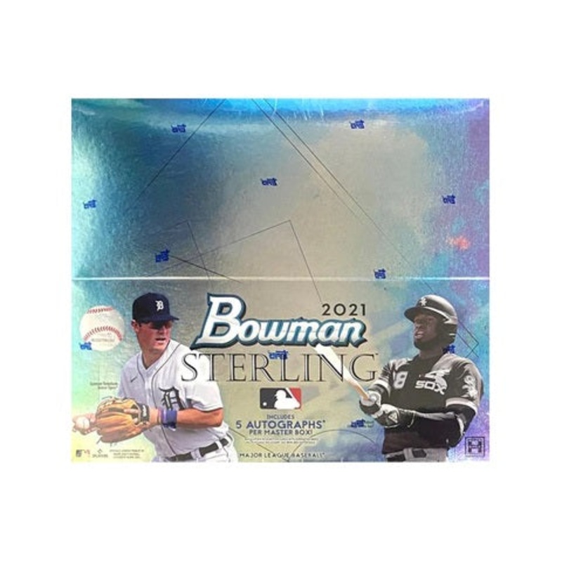 Topps 2021 Bowman Sterling Baseball Hobby Box