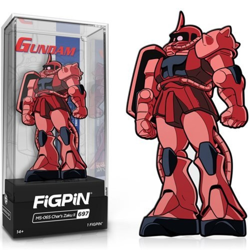 Mobile Suit Gundam FiGPiN Enamel Pin: MS-06S Char’s Zaku II [697]