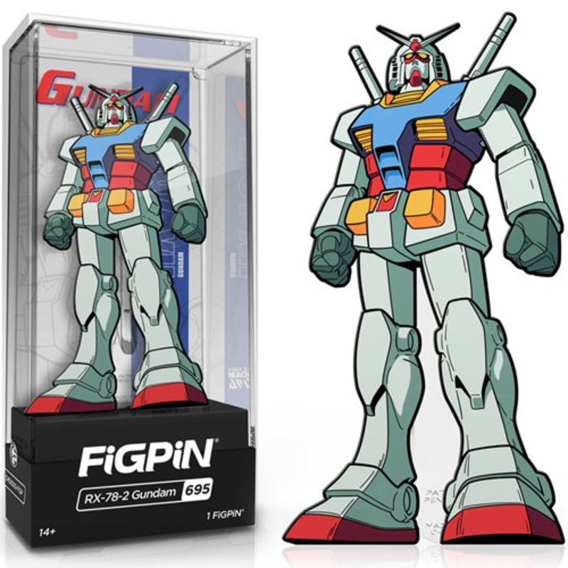 Mobile Suit Gundam FiGPiN Enamel Pin: RX-78-2 Gundam [695]