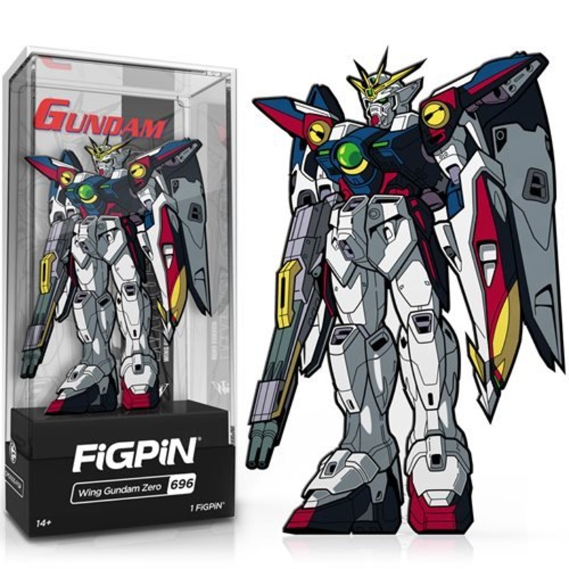 Mobile Suit Gundam FiGPiN Enamel Pin: Wing Gundam Zero [696]