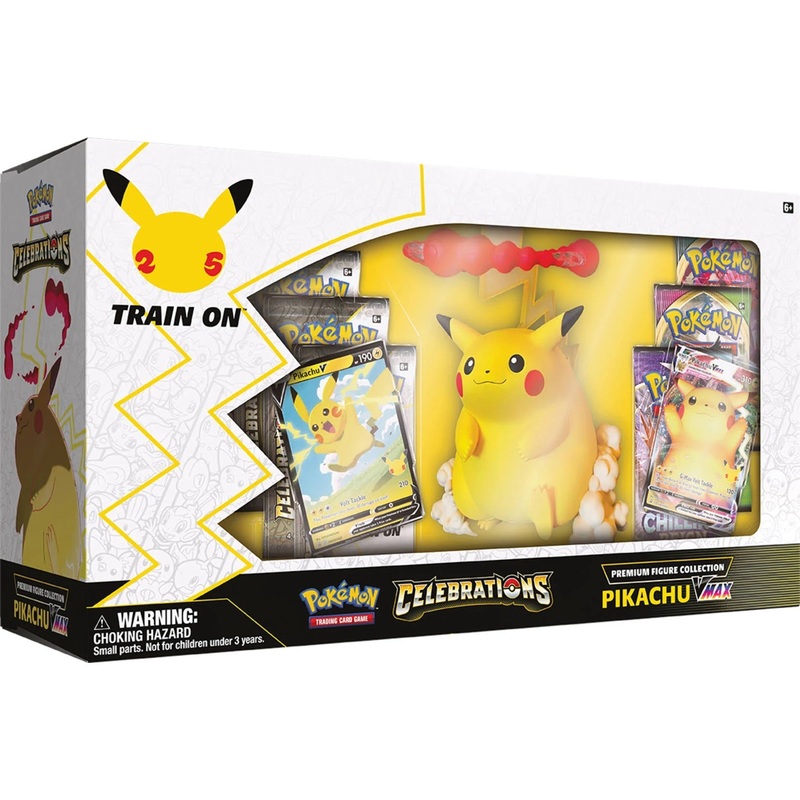 Pokemon TCG Celebrations Premium Figure Collection Pikachu VMAX