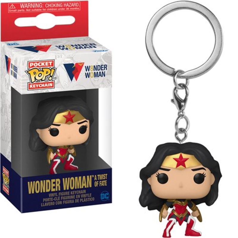 Wonder Woman 80th Anniversary Pocket Pop! Keychain A Twist of Fate